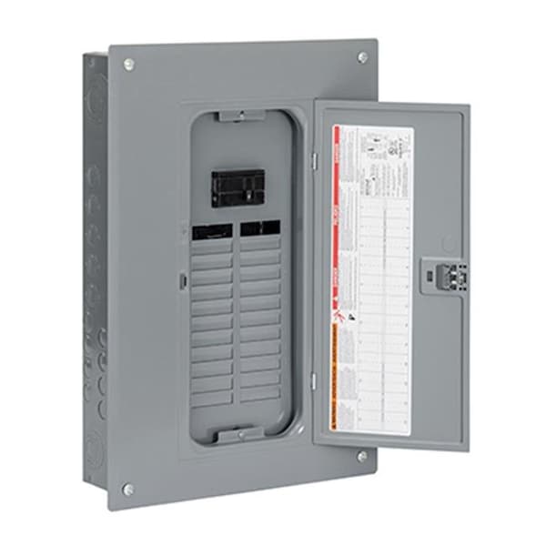 Load Center, QO, 24 Spaces, 100A, PoN Convertible Main Breaker, 1 Phase